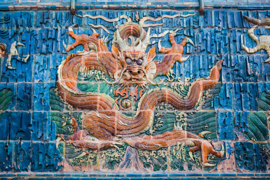 大同興國寺五龍壁