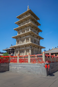 云岡靈巖寺佛塔