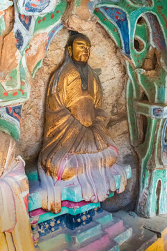 懸空寺北樓三教殿孔子