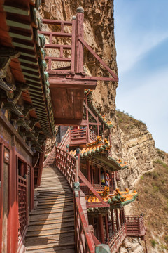 懸空寺登寺步道