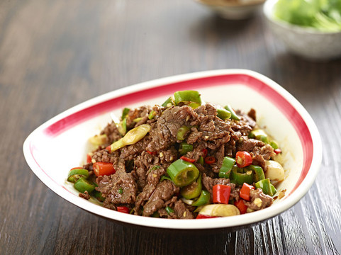 生炒黃牛肉