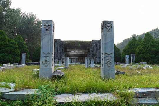 北京圓明園西洋樓海晏堂遺址