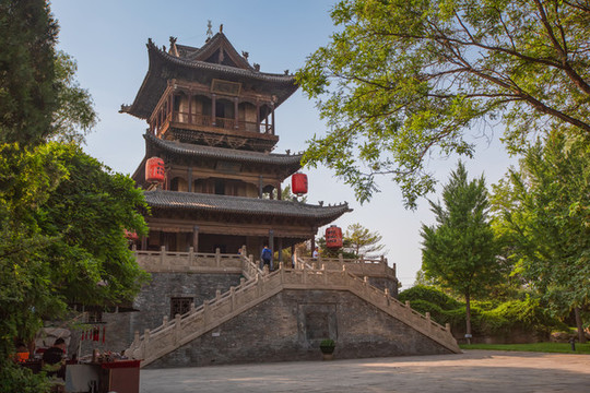 常家莊園靜園觀稼閣