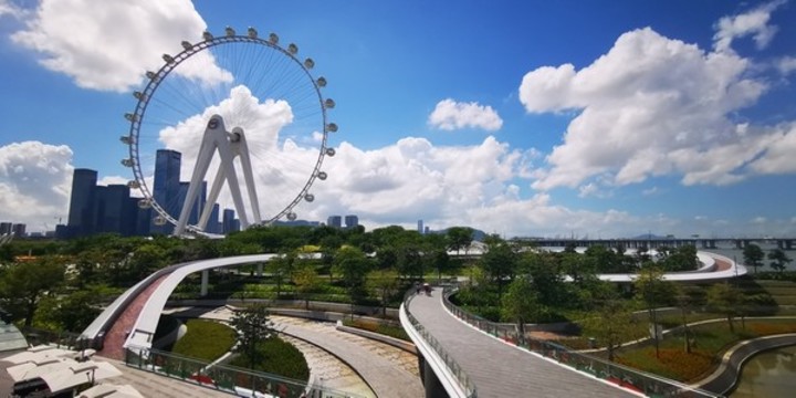 摩天輪全景