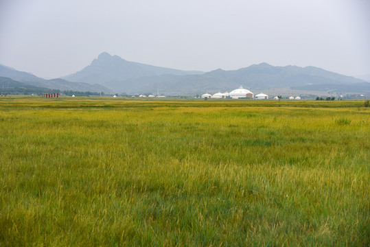 呼和浩特市敕勒川草原蒙古包