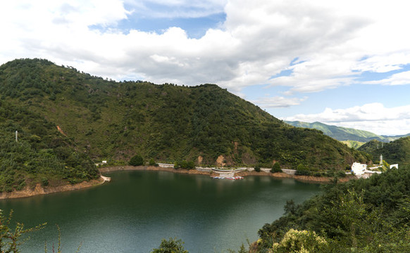漁洞水庫前段水面區(qū)域