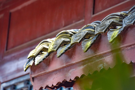 貴州青巖古鎮(zhèn)瓦片