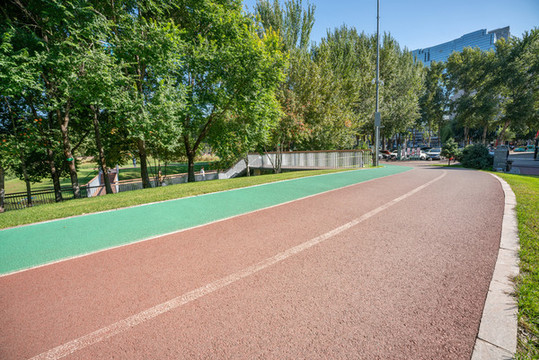 公園塑膠跑道
