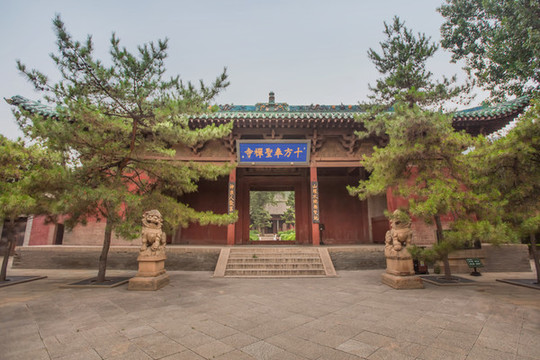 晉祠奉圣禪寺景清門