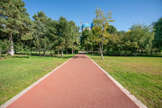 公園塑膠跑道