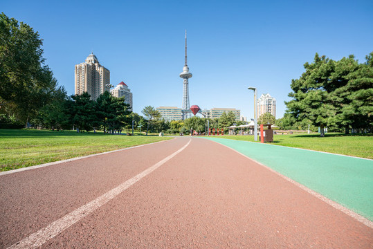 公園塑膠跑道
