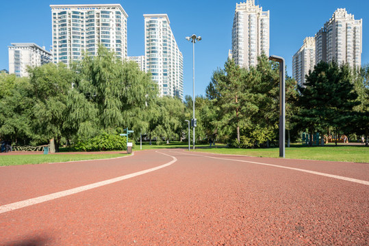 公園塑膠跑道