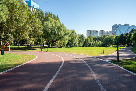 公園塑膠跑道