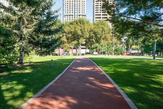 公園塑膠跑道
