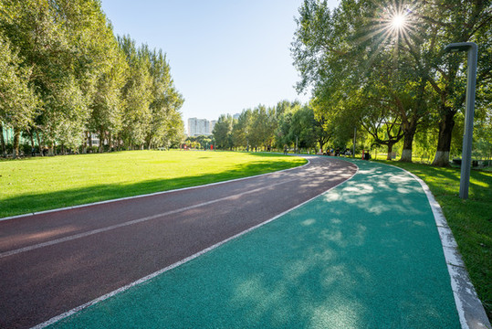 公園塑膠跑道