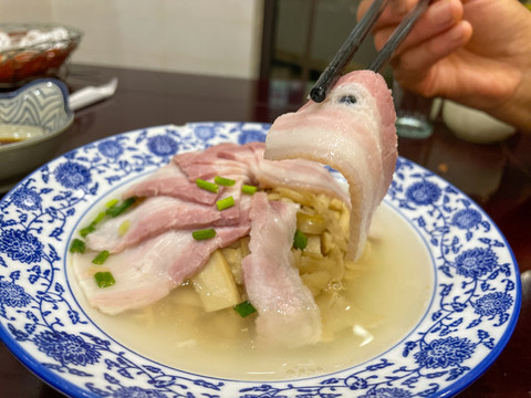 蒸臘肉