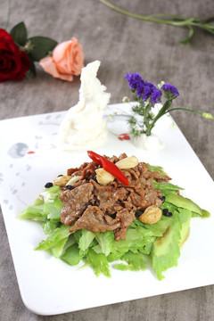 涼瓜炒牛肉03