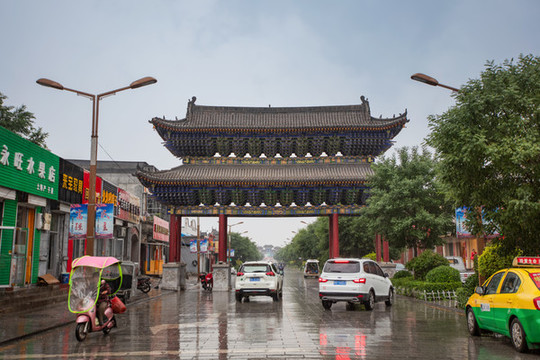 代縣街景