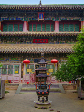 五臺(tái)山羅睺寺大藏經(jīng)閣