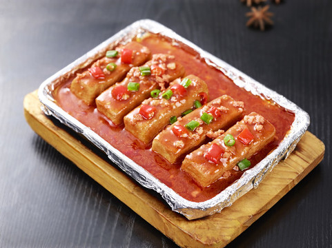 雞蛋黃金豆腐