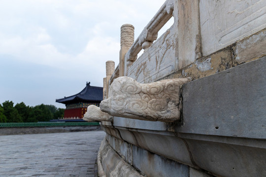 北京天壇石雕護(hù)欄
