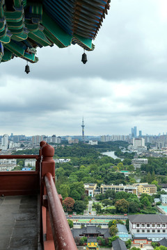 南京閱江樓俯瞰