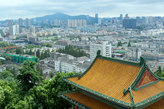 南京閱江樓俯瞰