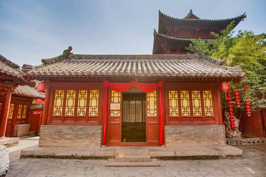 普救寺梨花院