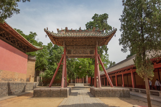 解州關(guān)帝廟大義參天牌坊