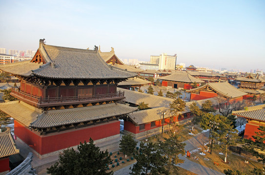 山西大同華嚴(yán)寺古建筑群