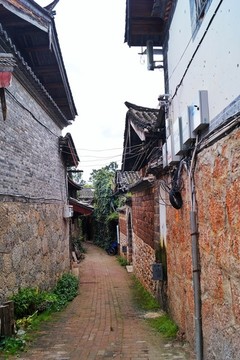 麗江束河古鎮(zhèn)老街