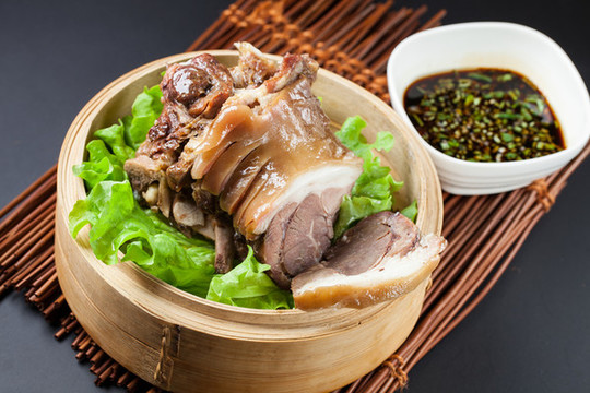 蘸汁羊肉