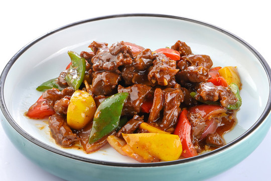 黑椒炒牛肉