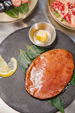 烤牛排肉