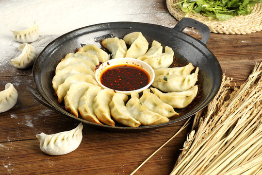 手工煎餃26