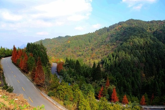 秋色井岡山