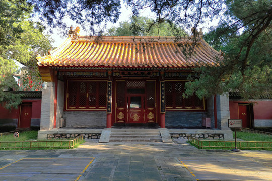 北京頤和園廣潤靈雨祠