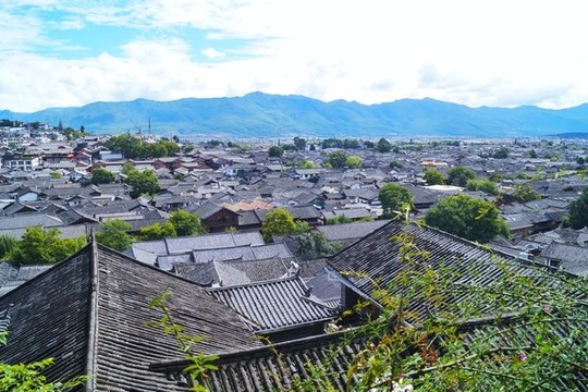 麗江古城全景