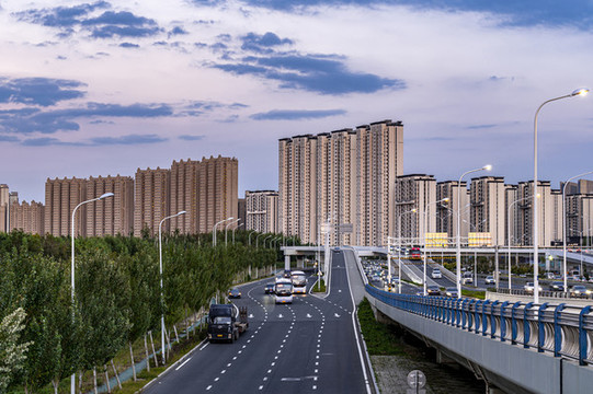 中國長春城區(qū)建筑景觀