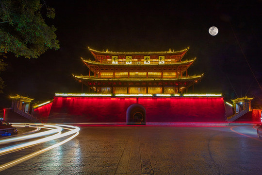 建水古城朝陽樓