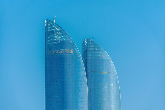 中國福建廈門雙子塔風(fēng)光