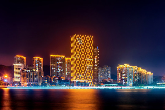中國福建廈門夜景風(fēng)光