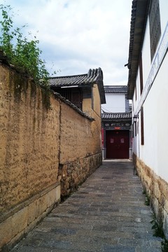 大理喜洲古鎮(zhèn)老街