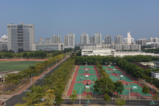 海南海口海南大學(xué)校園風(fēng)光