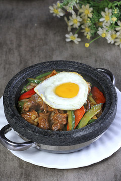 韓式石鍋排骨飯01