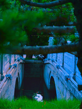 公園小橋流水