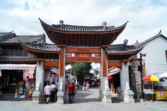 大理喜洲古鎮(zhèn)古建筑