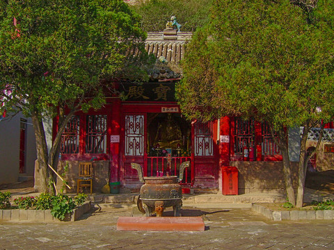 賜兒山云泉寺珍貴老照片