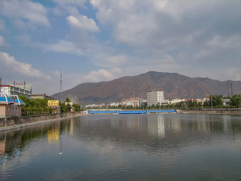 張家口清水河風(fēng)光
