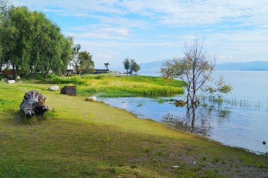 大理洱海海邊風(fēng)光